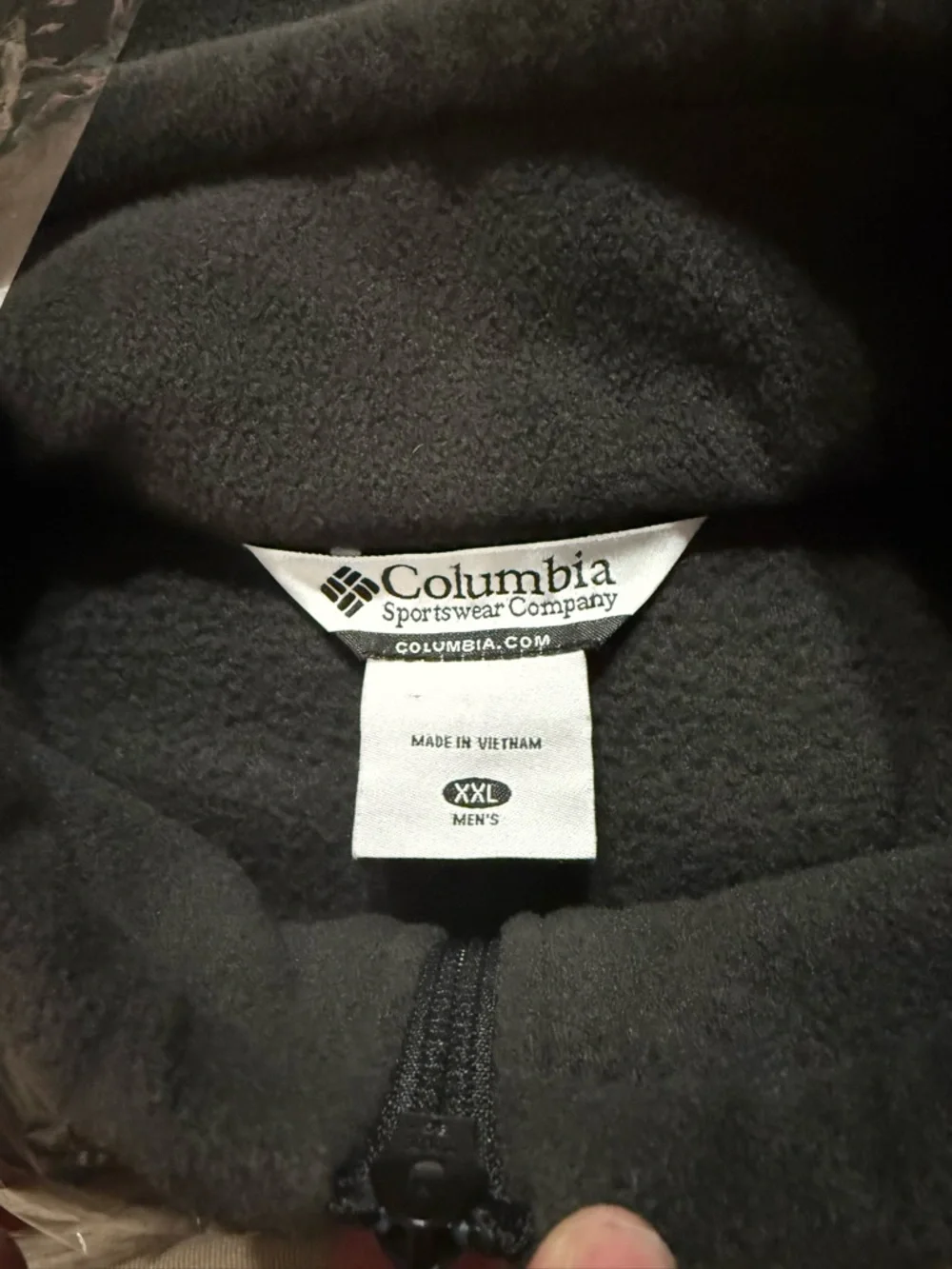 Columbia Men's Black Fleece Jacket